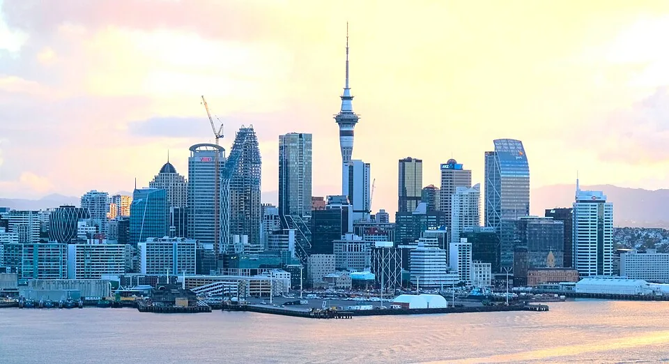 奥克兰城市实景，仅作环境配图。