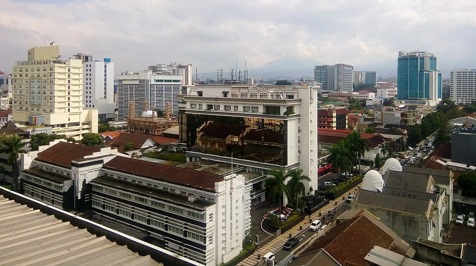 万隆城市风景