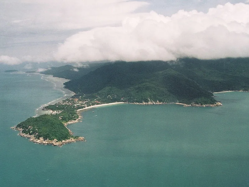 帕岸岛城市风景