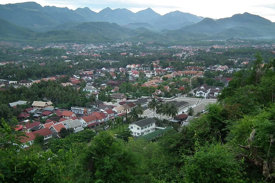 琅勃拉邦城市风景