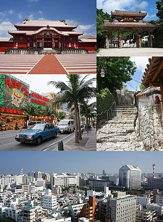 冲绳那霸城市风景