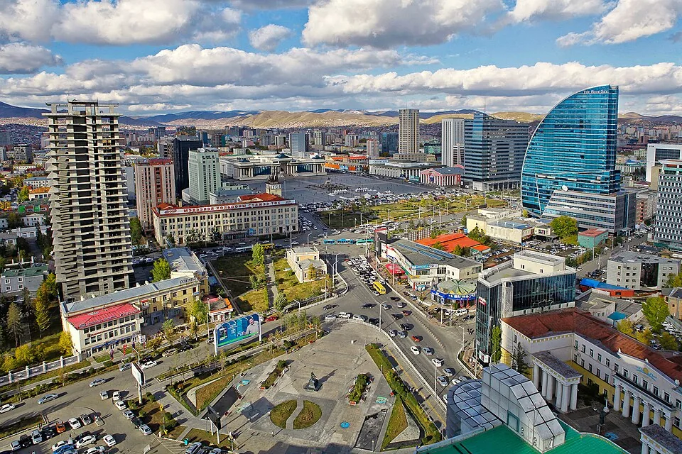 乌兰巴托城市风景