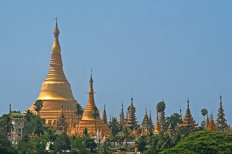 仰光城市风景